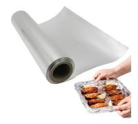 Film en aluminium pour barbecue, film alimentaire, extra large, 60 m x 30 cm,papier cuisson,rouleau de papier d'aluminium pour restauration, emballage, pâtisserie, barbecue, maison, cuisine