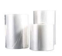 Film étirable haute résistance pour palettes, Chaussures de palette, cosmétiques, emballage alimentaire, Membrane d'étanchéité, Films en rouleau rétractables 0.5 à 1.5kg(Width 50cm,1kg)