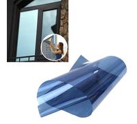 Film fenêtre autocollant pour salle de bain - Accueil - Miroir réfléchissant - Confidentialité - 50x100cm