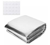 Film isolant de 1 m x 5 m, revêtu d'aluminium, épaisseur 3 mm, double face, pour l'isolation thermique