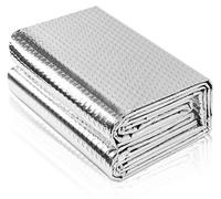 Film isolant en aluminium, dimensions 6 m x 60 cm, pour l'isolation thermique des toits et des caves