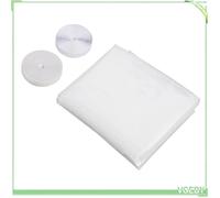 Film isolant pour fenêtre - FAFEICY - 120x188 cm - Transparent - Réutilisable - Attaches adhésives