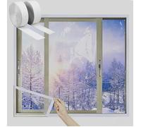 Film isolant pour fenêtre,Intérieur résistant à la chaleur,Kit isolant pour porte fenêtre,Film isolant transparent pour protection