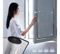 Film Isolant réfléchissant pour fenêtre, Film d'isolation Thermique avec Ventouse, Kit d'isolation de Fenêtre pour l'hiver, Rideaux isolants en Aluminium pour fenêtres Garage Balcon(30x240 cm)