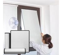 Film Isolant Thermique Fenetre Films Vitre Anti Regard Réfléchissant Film Pour Vitre Protège Contre Le Froid Et La Chaleur 8mm En Aluminium Pour Toit Ouvrant Salle Du Soleil(30x40cm)
