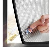 Film Isolation Thermique en Aluminium Réfléchissant pour Fenêtre - Panneau de Protection Solaire Anti Chaleur (Black,70x100 cm)