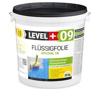 Film Liquide Spécial Membrane d'Étanchéité, Produit Imperméabilisant pour Balcon, Terrasse, Cave, Salle de Bain, Douche, Joint d'Étanchéité RM09 20 kg