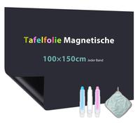 Film magnétique adhésif, dimensions 100x150 cm, couleur noire