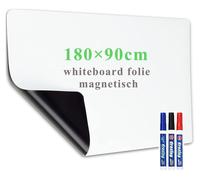 Film magnétique pour tableau blanc, dimensions 90 x 180 cm, adhésif