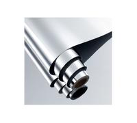 Film miroir autocollant - FUNSTICK - 30 cm x 7 m - Argenté brillant - Incassable PET flexible - Imperméable, DIY
