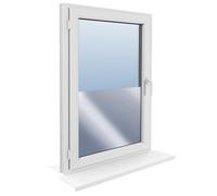 Film Miroir Fenetre sans Tain 45x150 cm - Anti Regard - Electrostatique, sans Colle - Anti UV