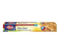 Film plastique 2 en 1 ALBAL - 20 m