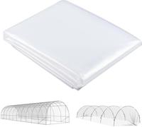 Film plastique pour serre Fortuna Lai 6 x 10 m, film plastique imperméable pour jardin avec protection UV, film plastique extra épais et résistant à la déchirure, bâche de protection pour serre tunnel