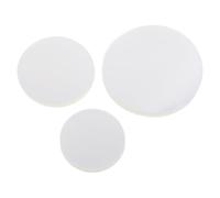 Film pour Bouton de Badge Rond en Plastique Transparent 300 Pièces | Protection Claire, Application Facile, pour Bricolage et Loisirs Créatifs, Collections et Aimants de Frigo