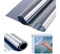 Film pour vitrage - JUPVIERGE - 45 x 200 cm - Effet miroir unidirectionnel - Auto-adhésif - Anti-UV
