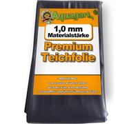 Film PVC pour étang 4m x 2m 1,0mm noir Film pour étang de jardin