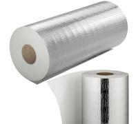 Film réfléchissant autocollant pour radiateur 10 m x 0,48 m x 3mm isolation | Isolation murale, plaque réfléchissante, tapis isolant, tapis thermique, film d'aluminium