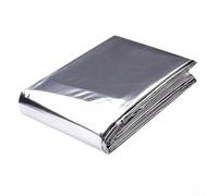 Film réfléchissant en polyester argenté pour isolation de serre et croissance des plantes, feuille réfléchissante de lumière horticole pour tente de culture, couverture thermique pour la survie et la