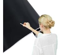 Film Rouleau Tableau Noir Autoadhésif 200x45cm Tableau Craie Mural PP Tableaux Effacables Rouleau Noir Papier Adhésive Effaçable À Sec Pour Bureau Maison Ecole Frigo