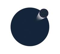 vidaXL Film solaire de piscine Ø 455 cm - Noir et bleu
