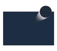 vidaXL Film solaire piscine 600x400 cm - Noir et Bleu