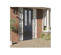 vidaXL Films Fenêtre Motif Fleur PVC