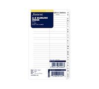 FILOFAX RECH PERSO INDEX ALPHA SLIM G