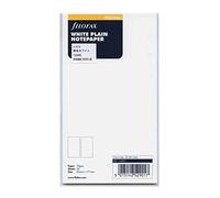 Filofax 132405 Lot de 30 feuilles de papier blanc personnel 95 x 171 mm