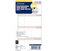 FILOFAX 24-68475 Agenda personnel 2024 1 semaine / 2 pages professionnelles