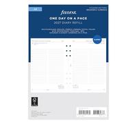Filofax 27-68515 Agenda 2027 A5 1 jour par page en 5 langues