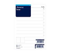 Filofax 342211 Recharge pour Organiseur page d'action A5 Blanc