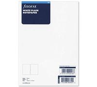 Filofax 342405 Recharge pour Organiseur feuille A5 Blanc