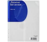 Filofax 343603 Porte-cartes de crédit A5 Transparent