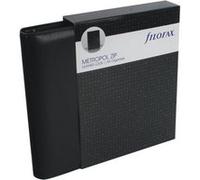 Filofax Organiseur zippé Metropol 026979 Noir A5