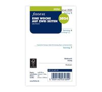 FILOFAX Agenda 2024 Mini 1 semaine sur 2 pages