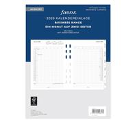 Filofax Agenda 2026, format A5, multicolore, 1 mois sur 2 pages, onglé, en allemand