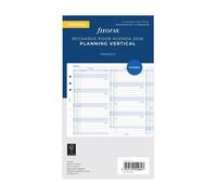 Filofax Agenda personnel annuel vertical français 2026