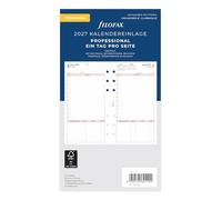 Filofax Agenda Personal Professional 1 jour sur 1 page en allemand 2027