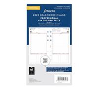 Filofax Agenda personnel professionnel 1 jour par page (allemand) 2026