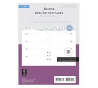 Filofax Agenda semainier 2026 A5 Garden 26-68592 en 5 langues