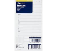 Filofax Bloc-notes Nom/adresse/email/téléphone fixe/fax/téléphone portable (Import Royaume Uni)