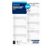 FILOFAX Calendrier 2025 au format A5, multi-planificateur annuel vertical (allemand)