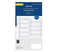 Filofax Calendrier personnel - Planificateur annuel vertical allemand 2028