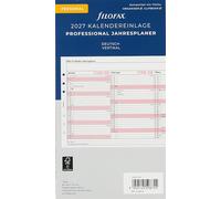 Filofax Calendrier personnel professionnel 2028 en allemand