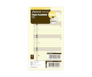 FILOFAX Calendrier Planning annuel vertical - anglais - Personal - 2025