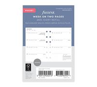 FILOFAX Calendrier Semaine sur deux page Minimal - Pocket 2024
