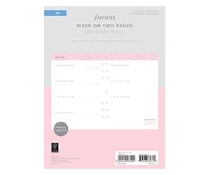 FILOFAX Calendrier Semaine sur deux pages Confetti - A5 2024
