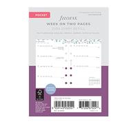FILOFAX Calendrier Semaine sur deux pages Garden - Pocket 2024