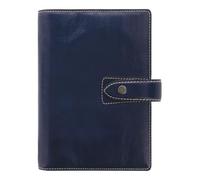 Filofax Malden C028614-27 Agenda semainier en cuir de buffle pleine fleur, 6 anneaux, couleur crème de coton, multilingue