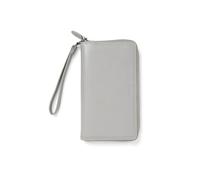 Filofax Malden Organiseur personnel compact en cuir avec fermeture Éclair Gris pierre